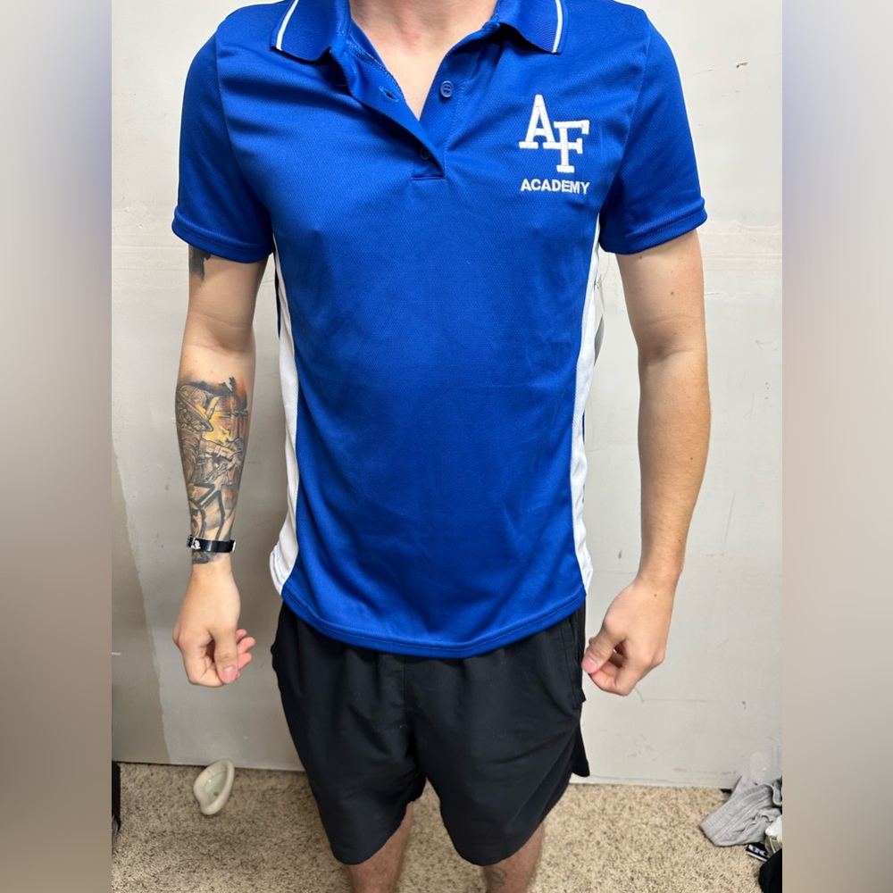 Women’s Air Force academy - usafa polo shirt blue